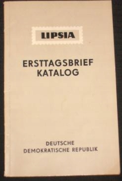 KATALOG FDC (ERSTTAGSBRIEF) DDR z 1965 roku.