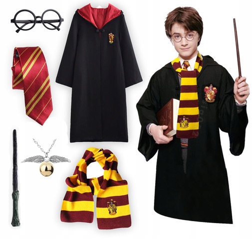 MAX STRÓJ Kostium HARRY POTTER 128/134