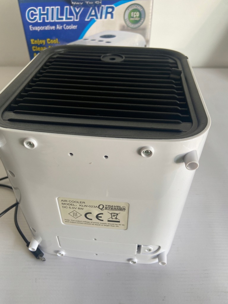 KLIMATYZATOR PRZENOŚNY CHILLY AIR KLW023A USB 12771862513