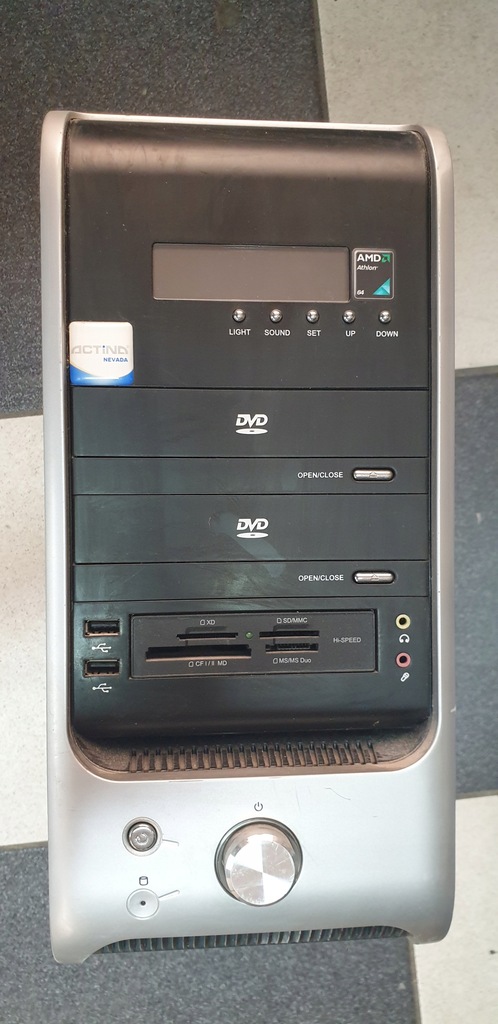 Obudowa PC ATX Actina Nevada LCD SD CARD