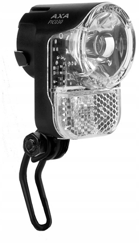 Lampa Lampka Przednia na Dynamo AXA PICO 30 Switch