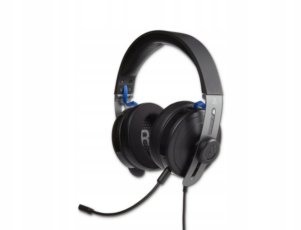 Słuchawki przewodowe z mikrofonem PowerA FUSION Pro PS4 - czarny