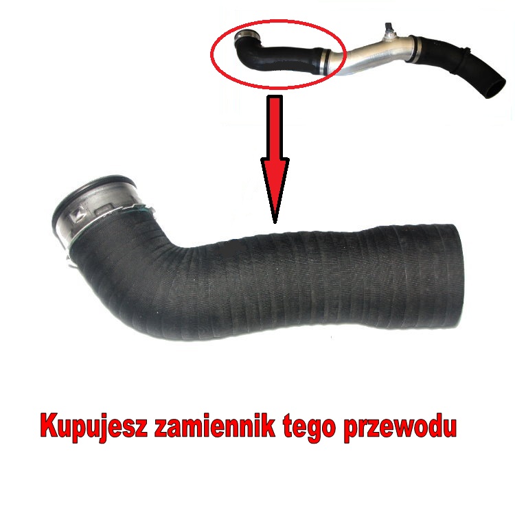 RURA WĄŻ TURBO TURBINY BMW E46 320d 11617799397