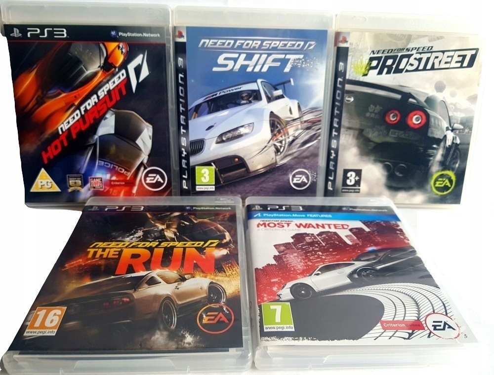 NEED FOR SPEED - 5 WSZYSTKICH NAJLEPSZYCH CZĘŚCI
