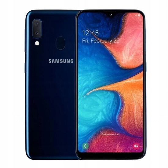 Купить Samsung Galaxy A20e 3/32 ГБ Dual Sim, синий: отзывы, фото, характеристики в интерне-магазине Aredi.ru