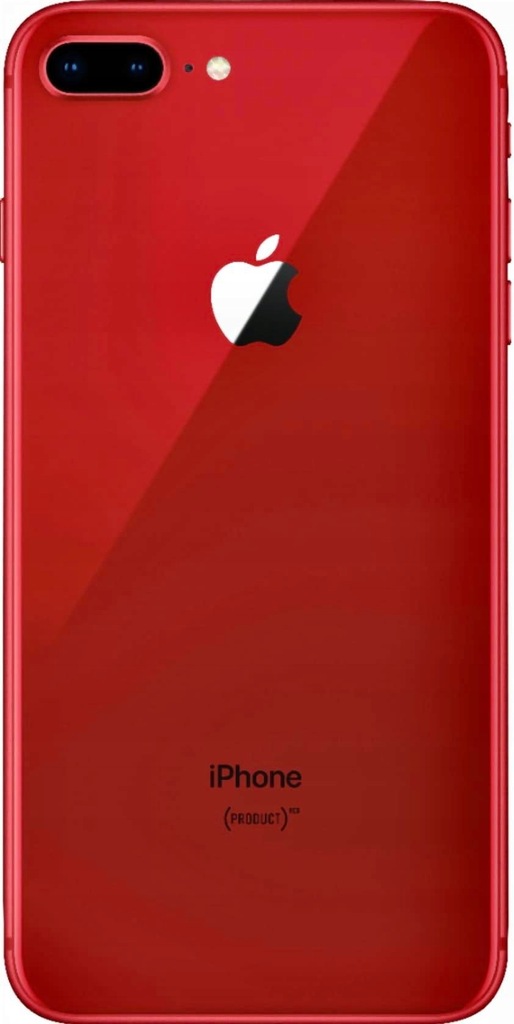 Korpus iPhone 8 + Plus Red Czerwony Obudowa