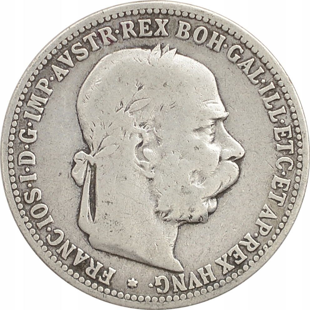 2.AUSTRIA, FRANC.JÓZEF, 1 KORONA 1893