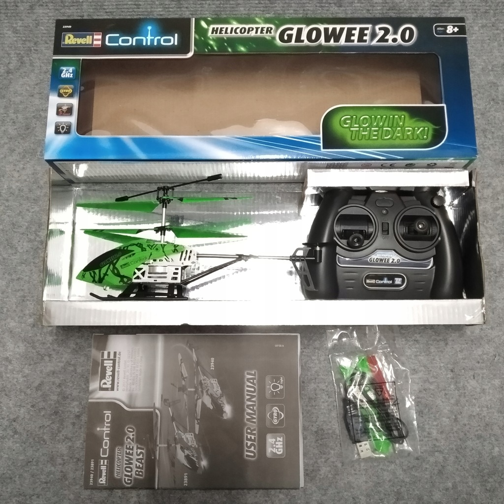 Revell Control 23940 Helicopter Glowee 2.0 OPIS 10079346389