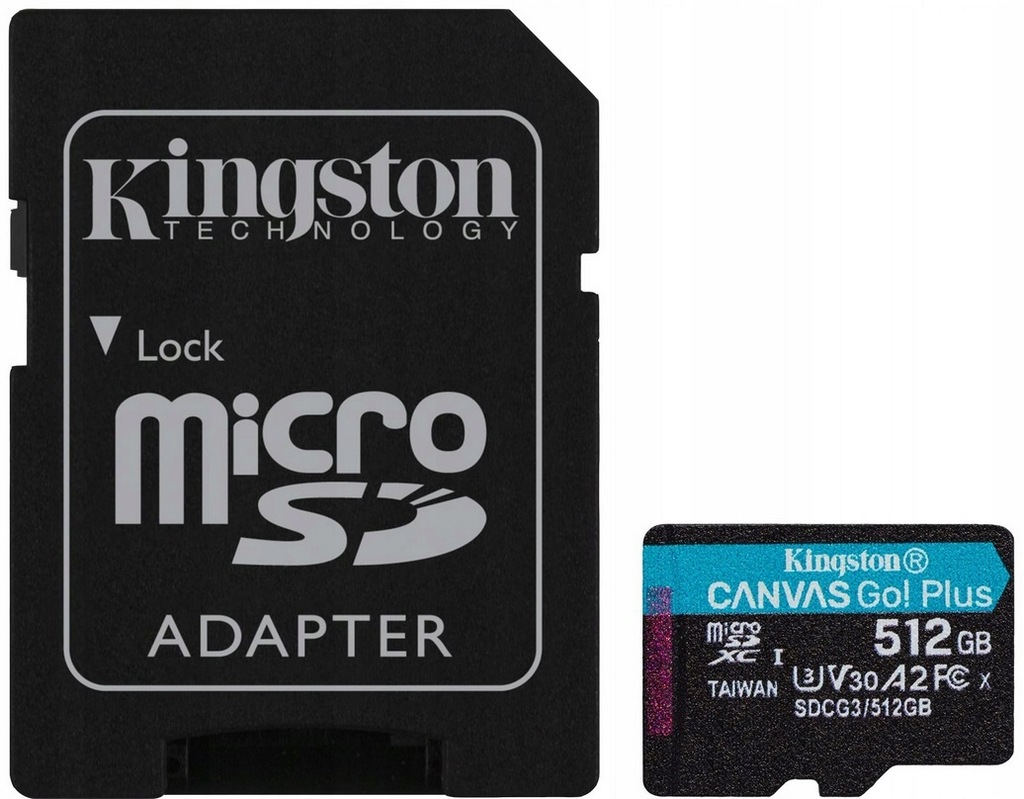 Karta microSD Kingston SDCG3/512GB 512 GB