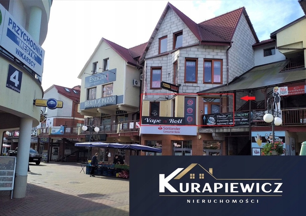 Lokal usługowy, Ostrołęka, Centrum, 120 m²