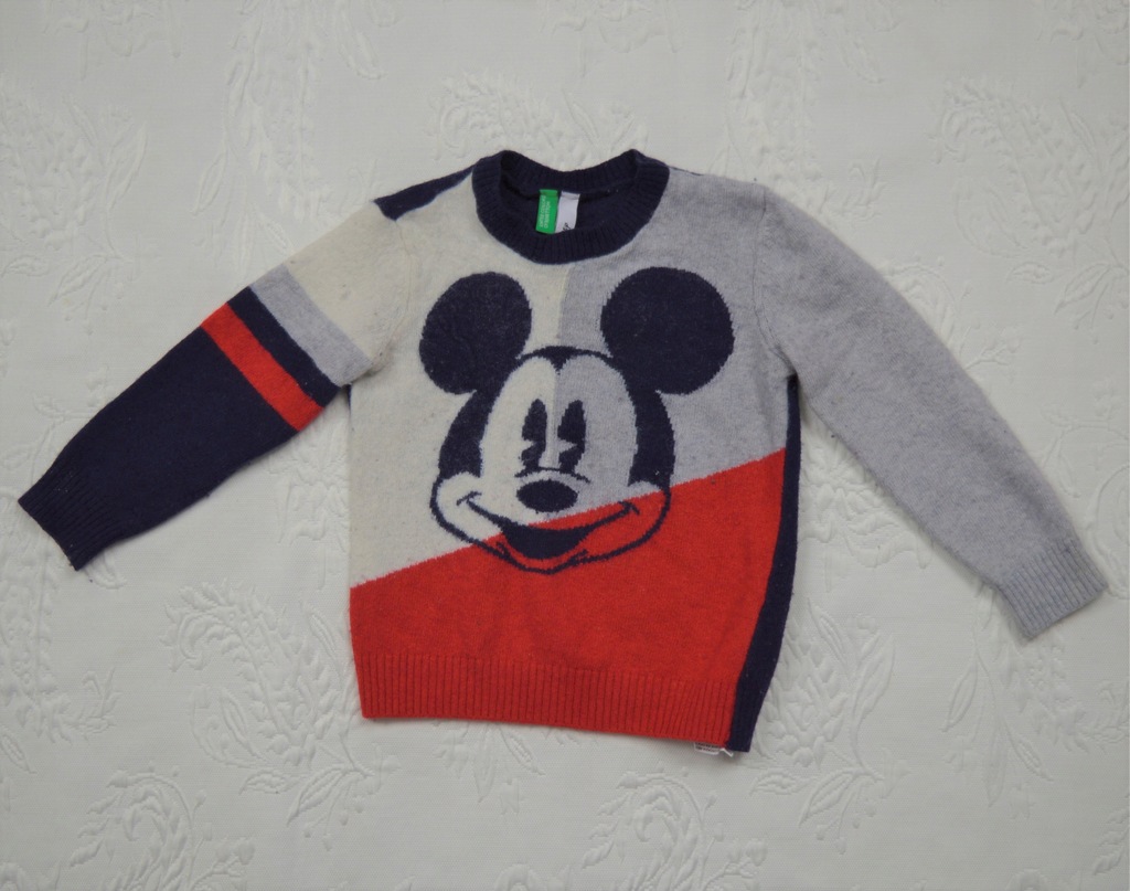 BENETTON SWETER SWETEREK MICKEY 18-24m 92