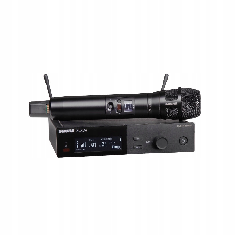Shure SLXD24E/N8CB-G59 - Cyfrowy system bezprzewodowy z mikrofonem N8/C