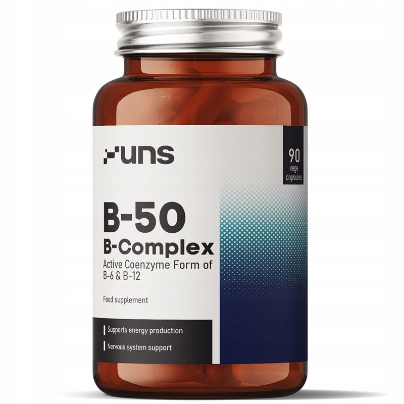 UNS B-50 B-Complex 90vegcaps WITAMINY Z GRUPY B