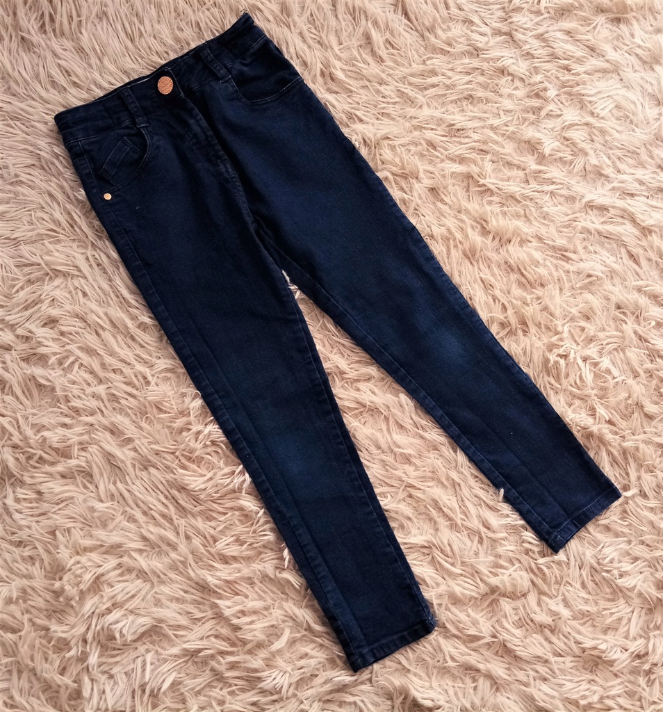 DENIM_spodnie jeansowe skinny R.122cm