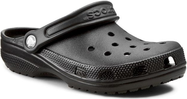 KLAPKI MĘSKIE CROCS CLASSIC BLACK ROZMIAR 41-42