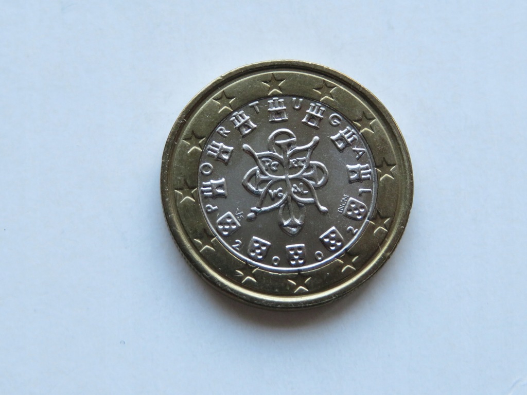 Portugalia - 1 euro 2002