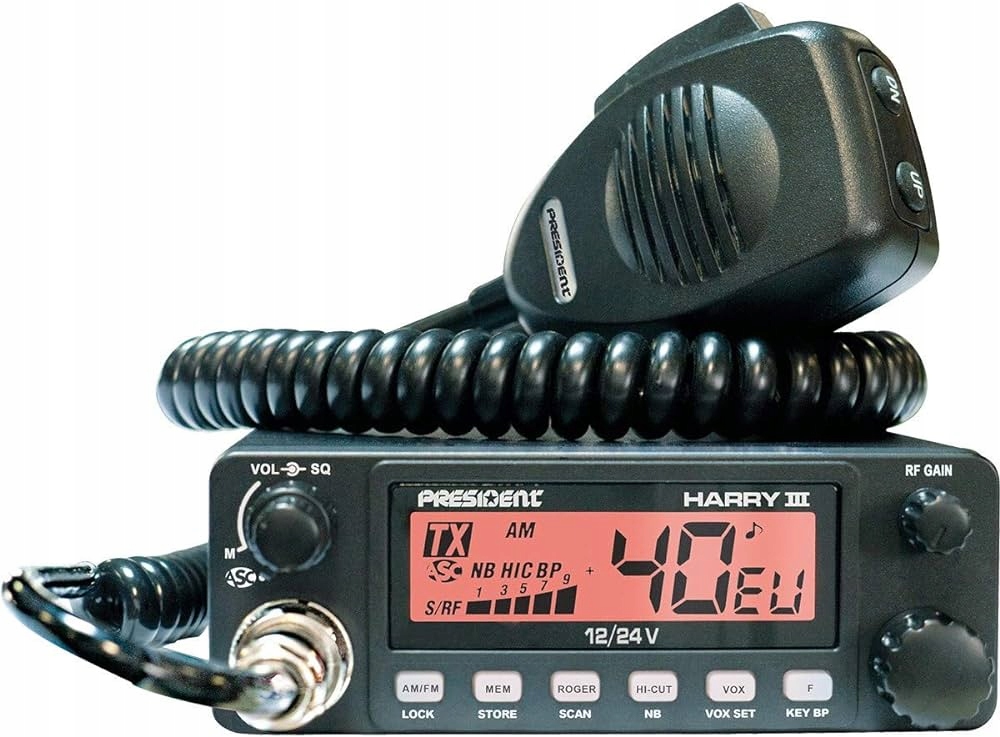 CB Radio President Harry III TXMU268 12/24v