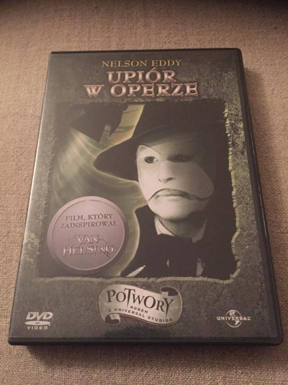 Film Dvd Upiór w operze