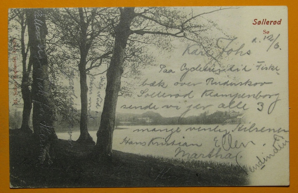 238960, Dania, jezioro Sollerod, obieg 1904