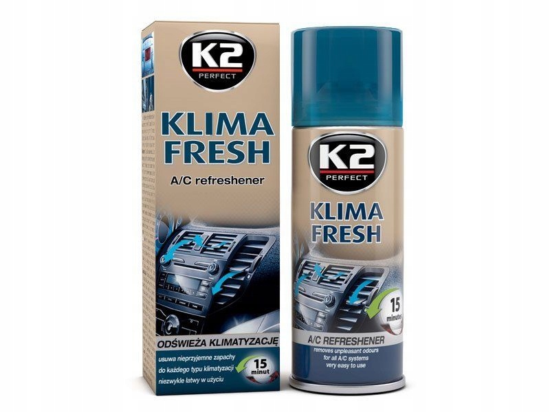 K2 Klima Fresh 150ml Odgrzybia klimatyzacje