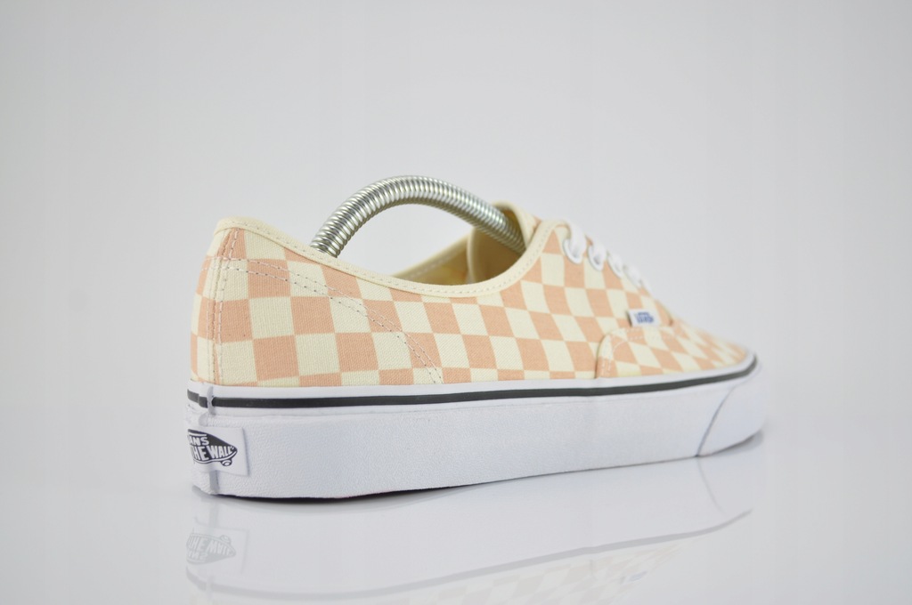 vans authentic checkerboard apricot
