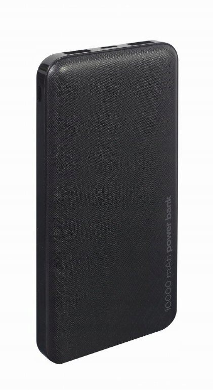 Gembird Powerbank 10000 Mah 2X USB, Czarny