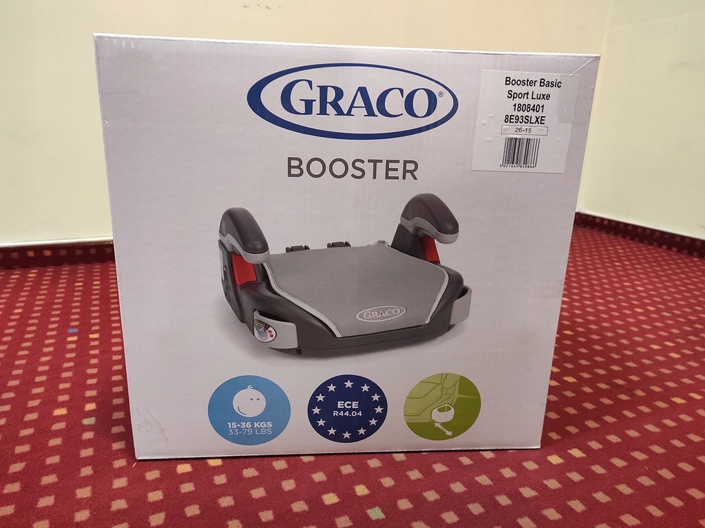 GRACO BOOSTER FOTELIK PODSTAWKA SIEDZISKO 15-36KG