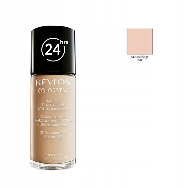 Revlon 220 Natural Beige Normal Dry Skin Colorstay SPF20 Podkład 30ml (W) (