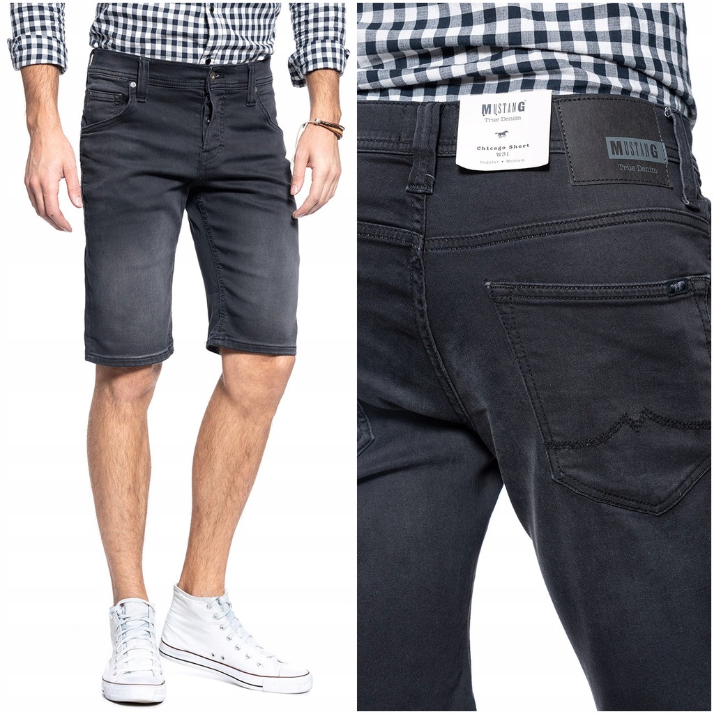 Męskie szorty jeansowe Mustang CHICAGO SHORT 36