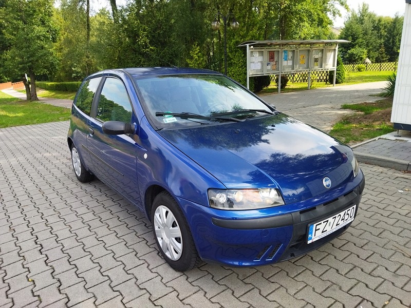 Fiat Punto Zarejestrowany - klimatyzacja -