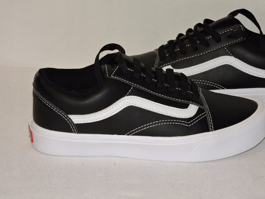 VANS OLD SKOOL ULTRACUSH SKÓRA CZARNE NOWE r.38