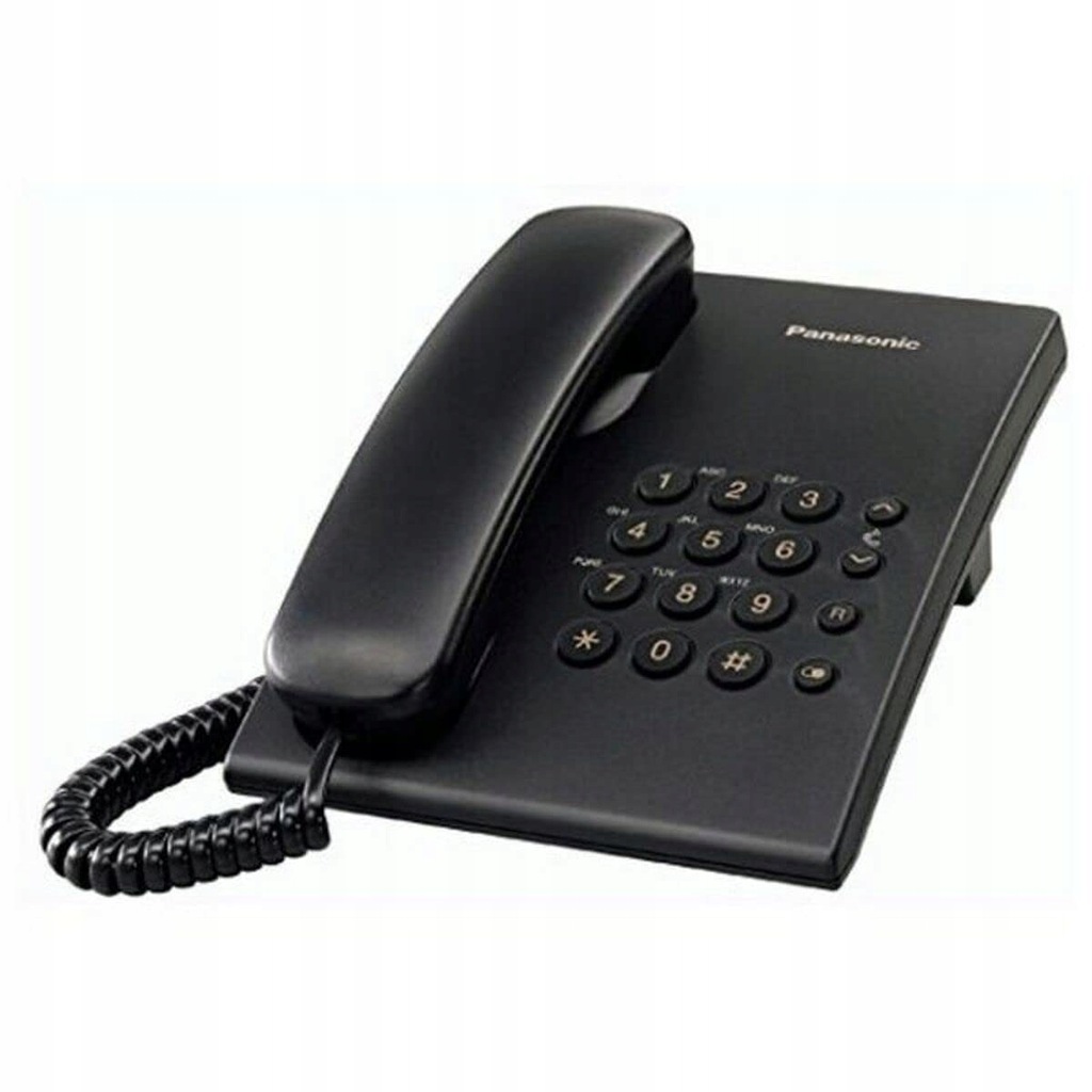 Telefon przewodowy Panasonic KX-TS500EXB