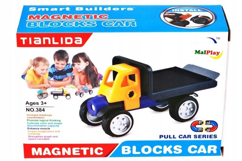 Ciężarówka Na Magnes Magnetic Bloks Auto Samochód - 7040522733 - Oficjalne Archiwum Allegro