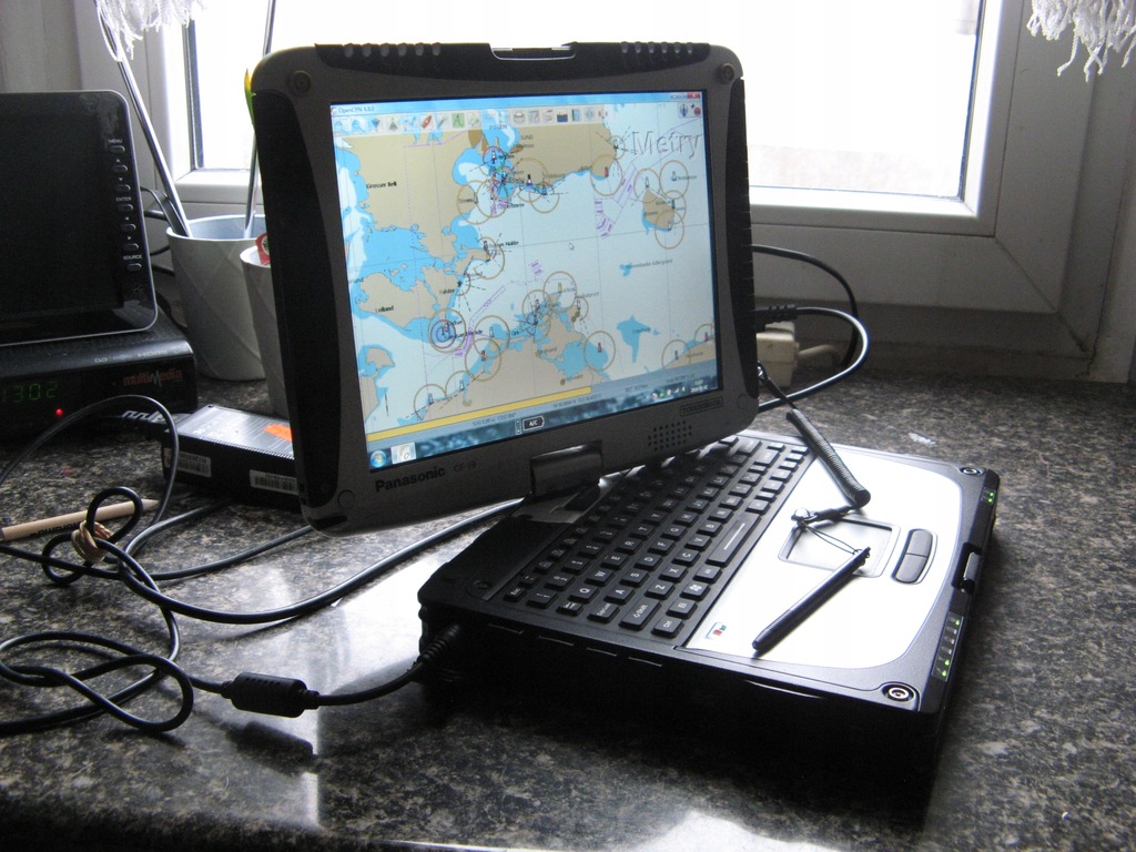 Panasonic CF 19 GPS, 3G Chartplotter Nawigacja 7756347379 oficjalne