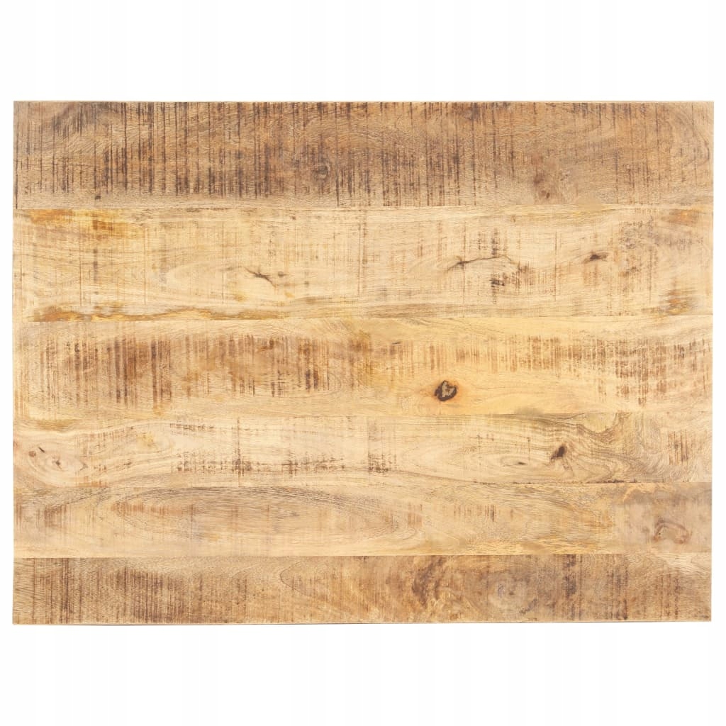 Blat stołu, lite drewno mango, 15-16 mm, 80x70 cm