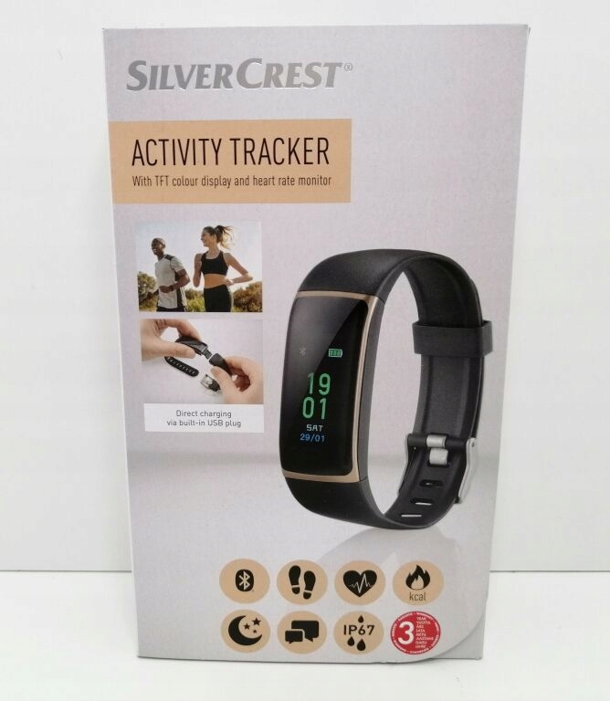 SILVERCREST OPASKA SPORTOWA SMARTBAND KOL. ZŁOTY