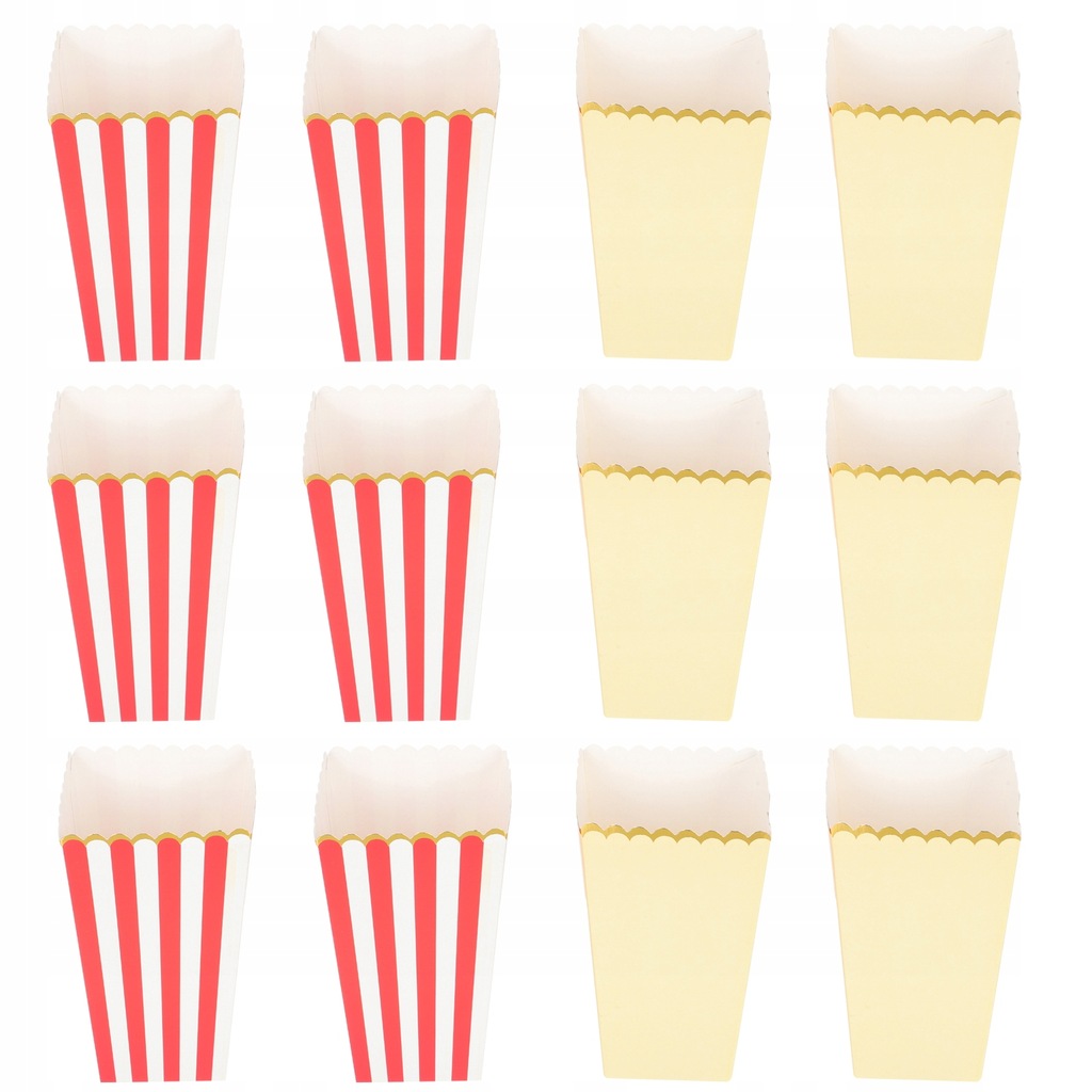 Mini Containers Candy Popcorn Holder 12 Pcs