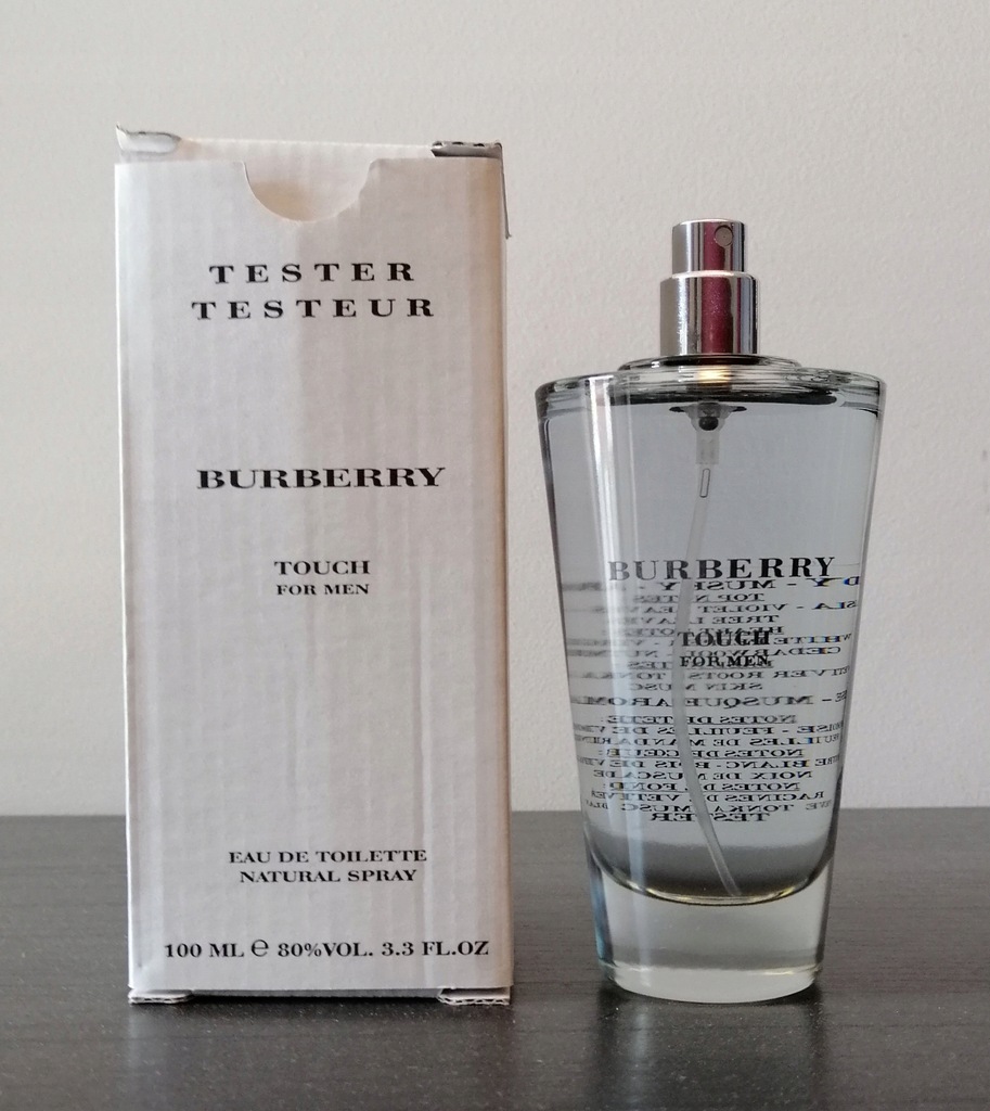 Burberry TOUCH for men 100 edt (tester)