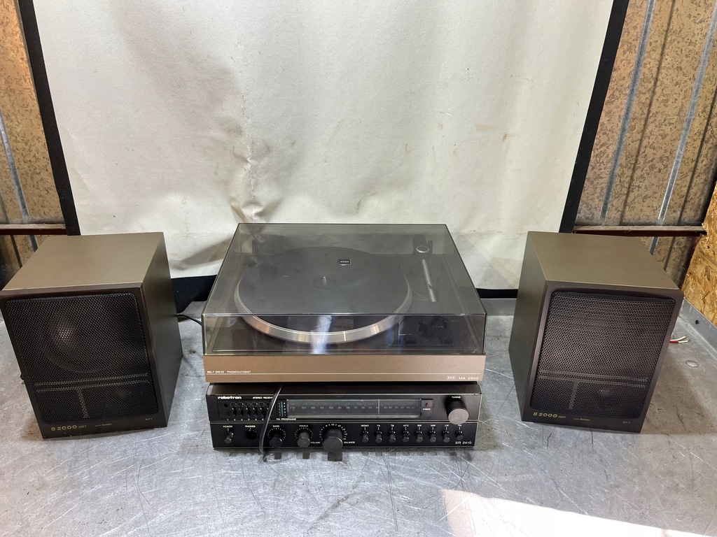 Gramofon RFT , radio , kolumny