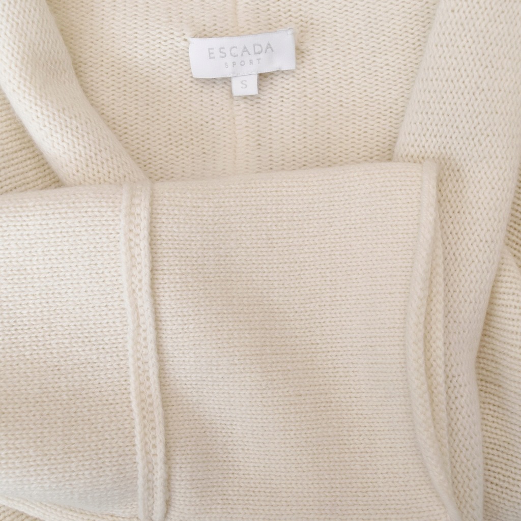 ESCADA SPORT sweter kardigan kaszmir S 36 SALE % - 7580703248 ...