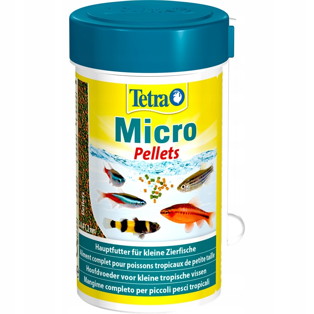 Tetra Micro Pellets 100ml - pokarm drobny wybarwia