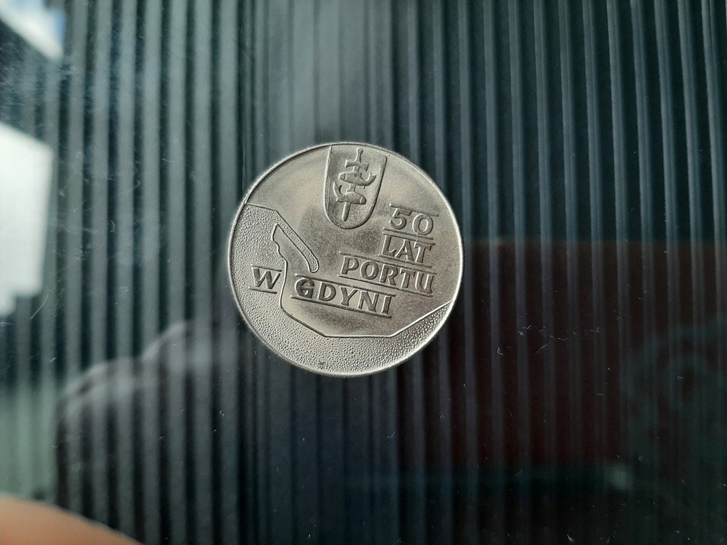 10zł 50 lat Portu w Gdyni 1972rok - Piękna