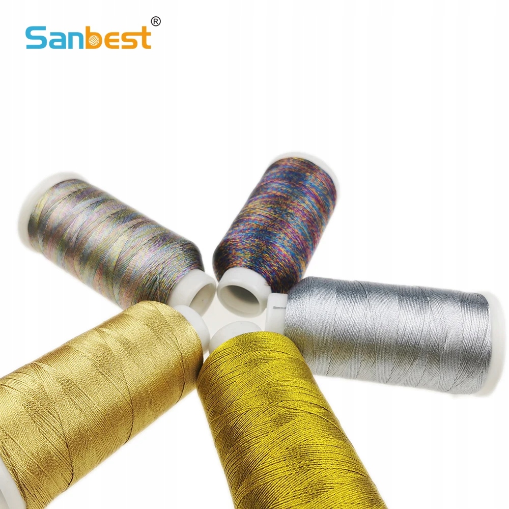 Sanbest 9 Strands Metallic Weaving Thread Jeweller