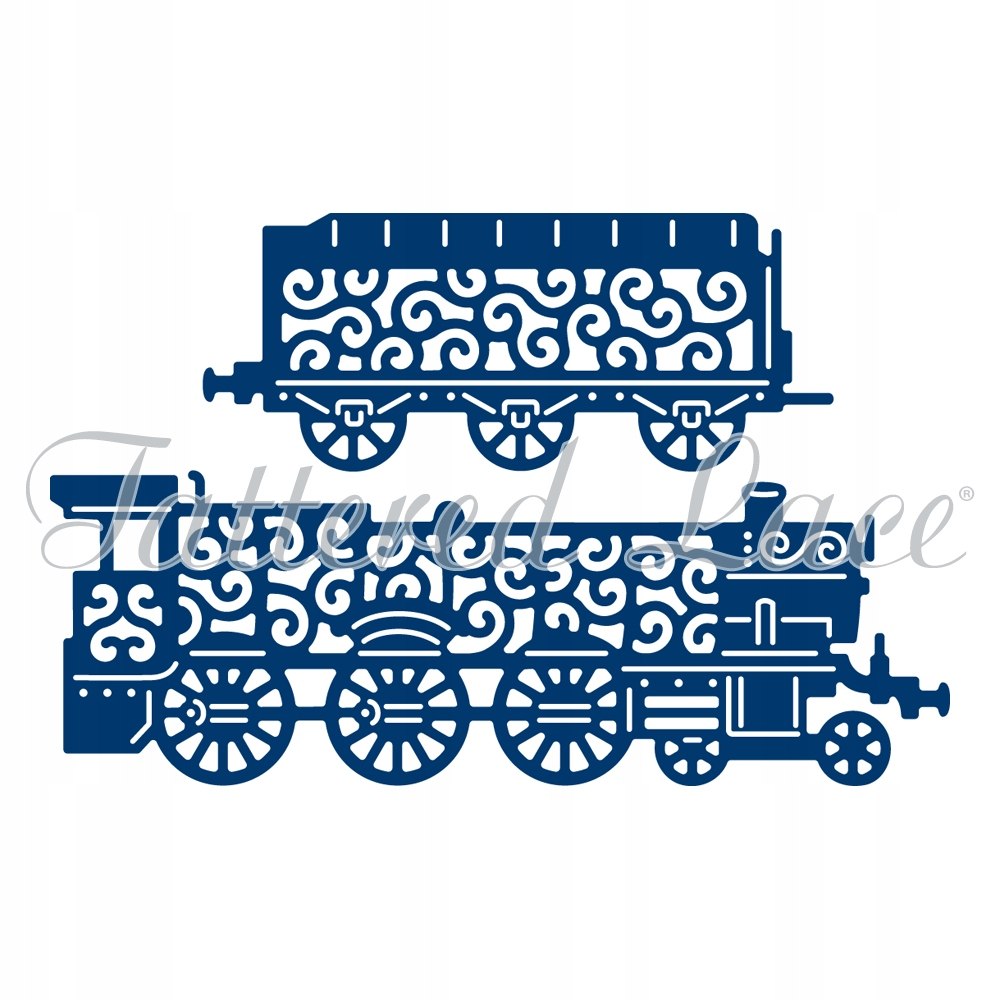 Wykrojnik Tattered Lace - Steam Train