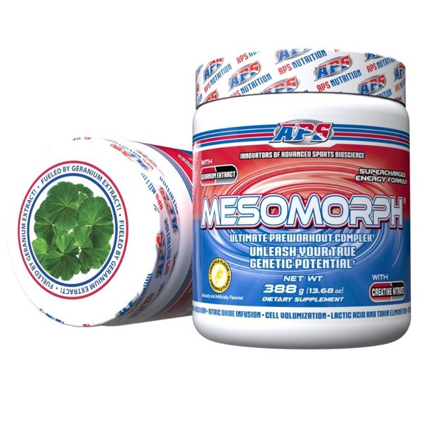 APS MESOMORPH v4 388g Geranium DMHA oryginał USA