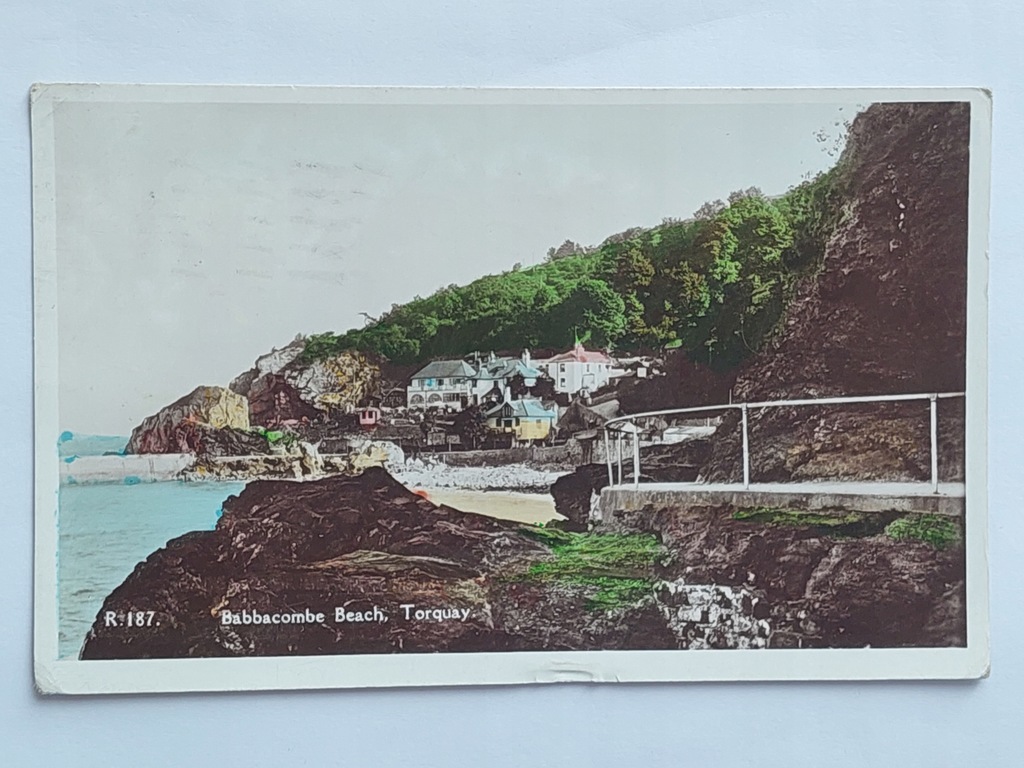 Anglia Torquay Babbacombe Beach 1934