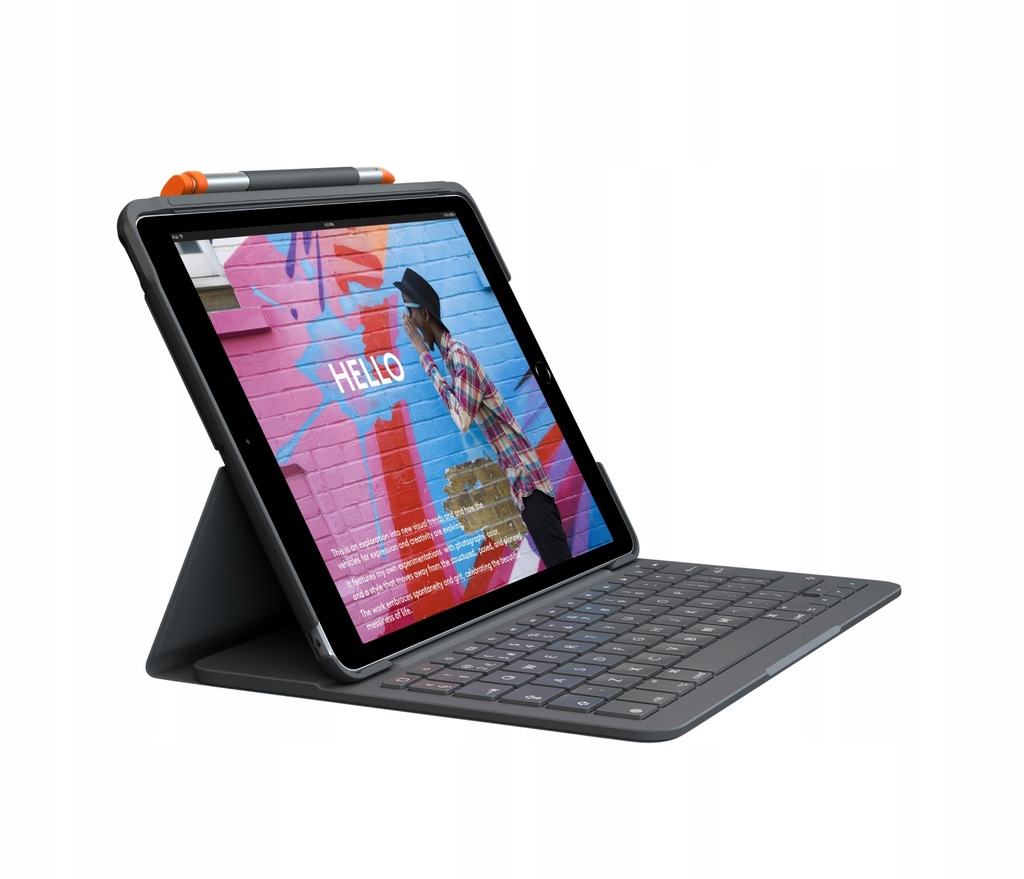 Klawiatura Logitech SLIM FOLIO APPLE iPAD 5D-296