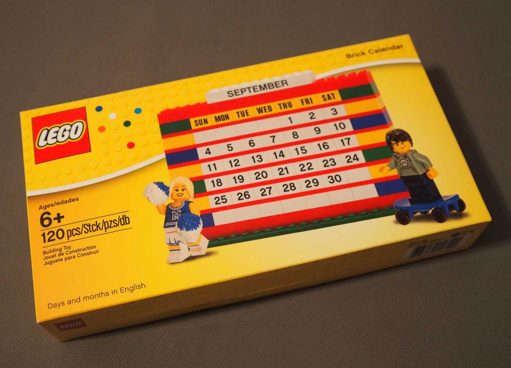 LEGO wieczny kalendarz 120 klocków