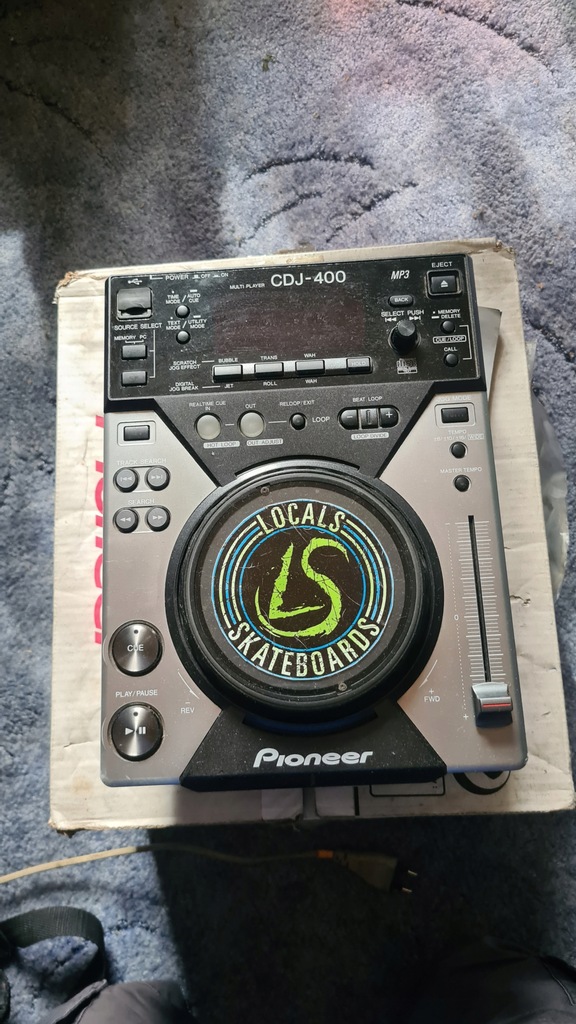 Odtwarzacz CD/MP3 Pioneer CDJ-400