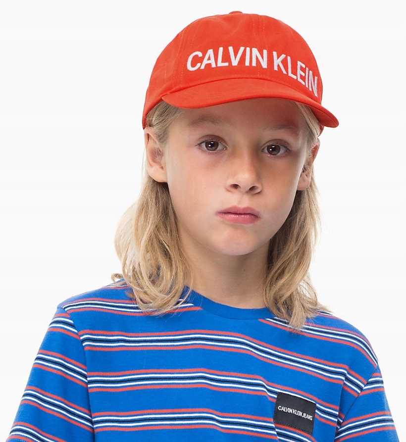 NOWA CZAPKA DZIECIĘCA CALVIN KLEIN JEANS ROZ S-M